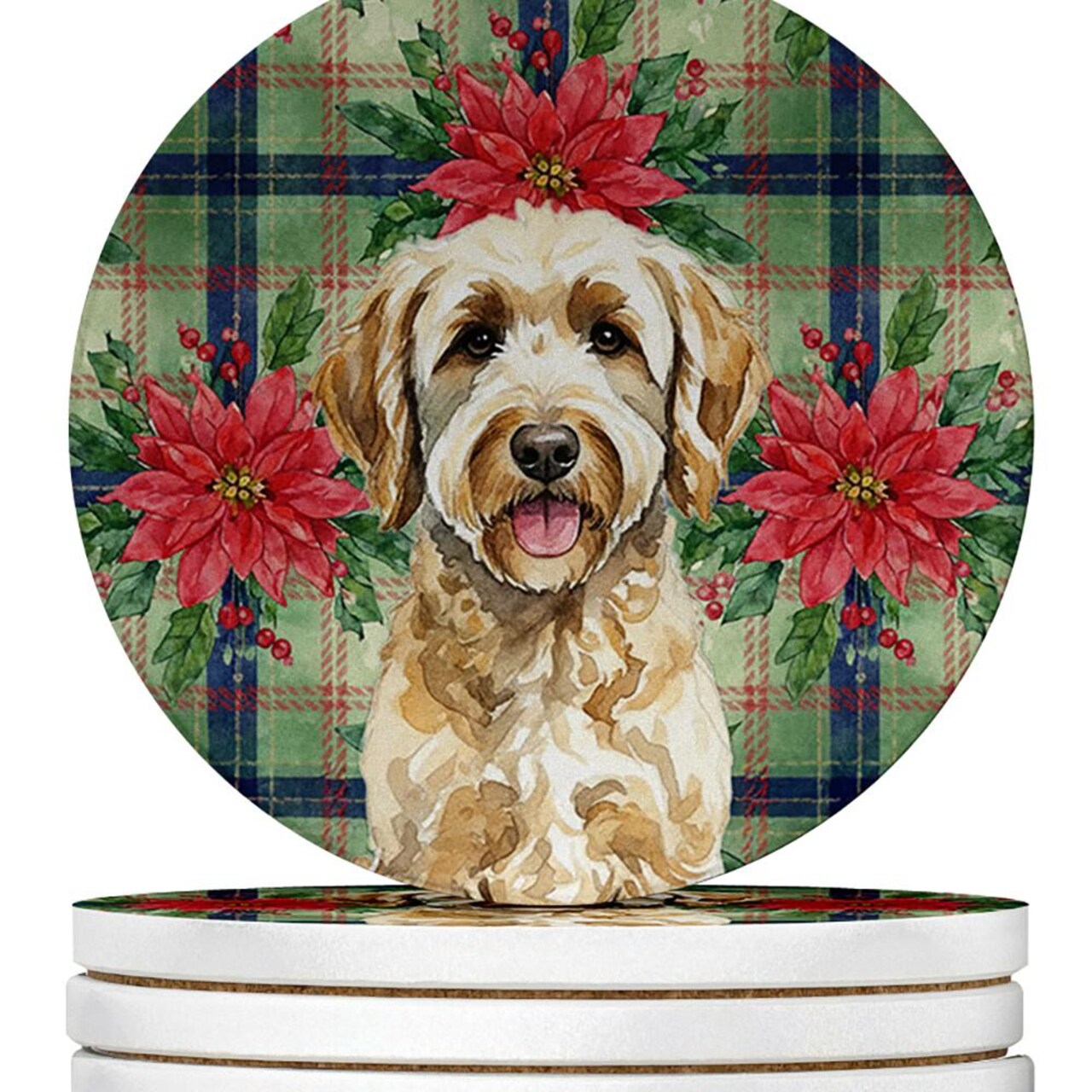 Edge Collections - Multicolor - Exotic Beach Car Coasters Set for Vehicles